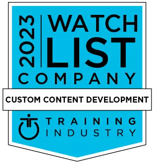 2023 Watchlist custom content training industry