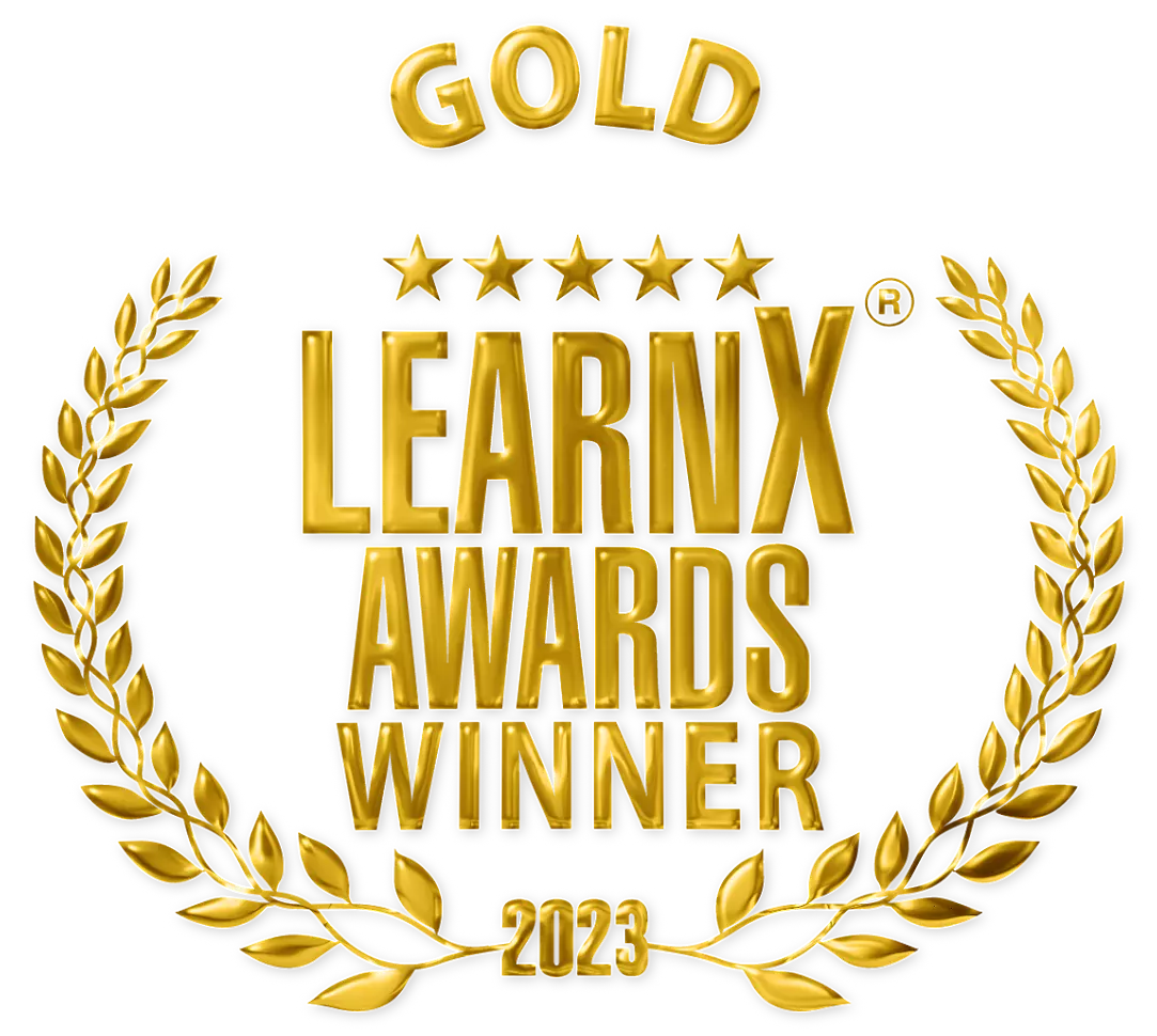 gold badge learn x awards 2023