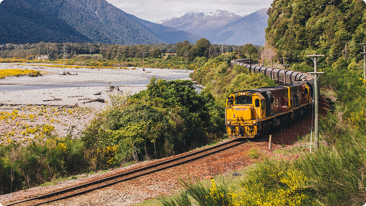 photo of Train in new zealand