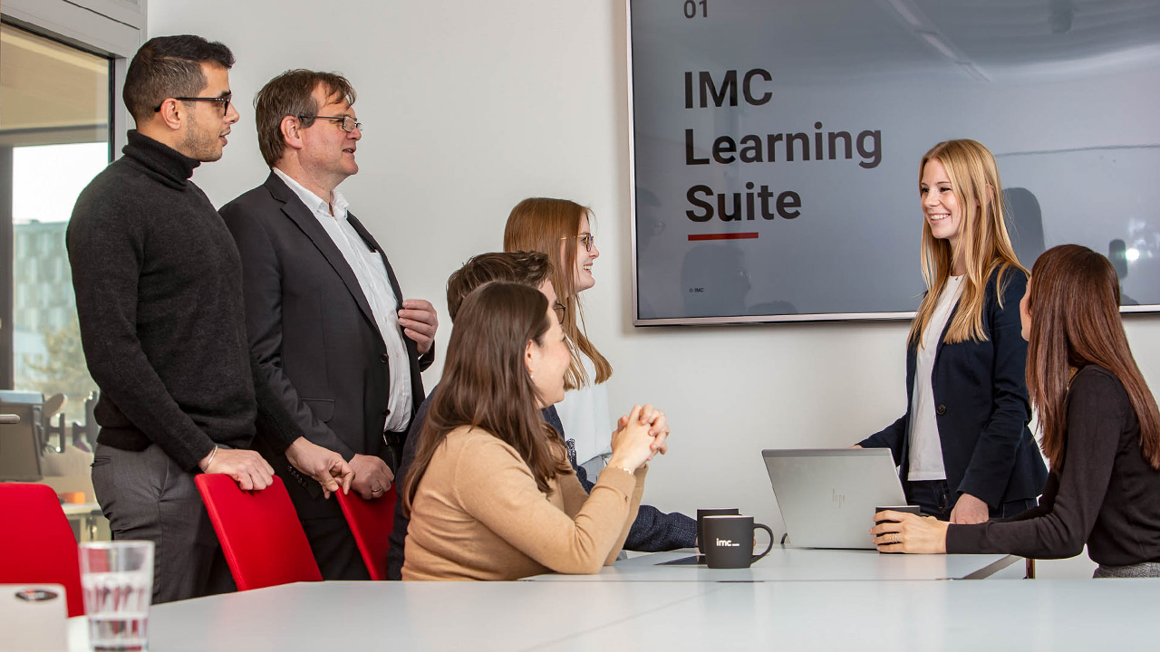 imc employees sharing expertise