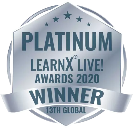 Platinum-award LearnX 2020