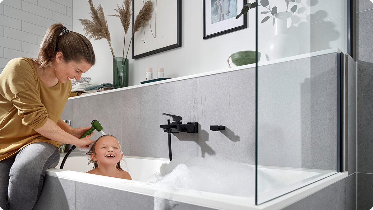 hansgrohe products being used by happy customers