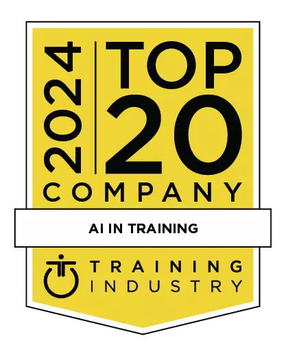 Badge Training Industry 2024 AI