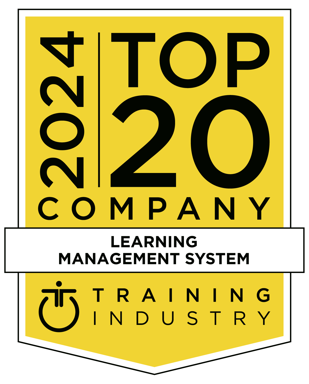 training industry badge lms 2024